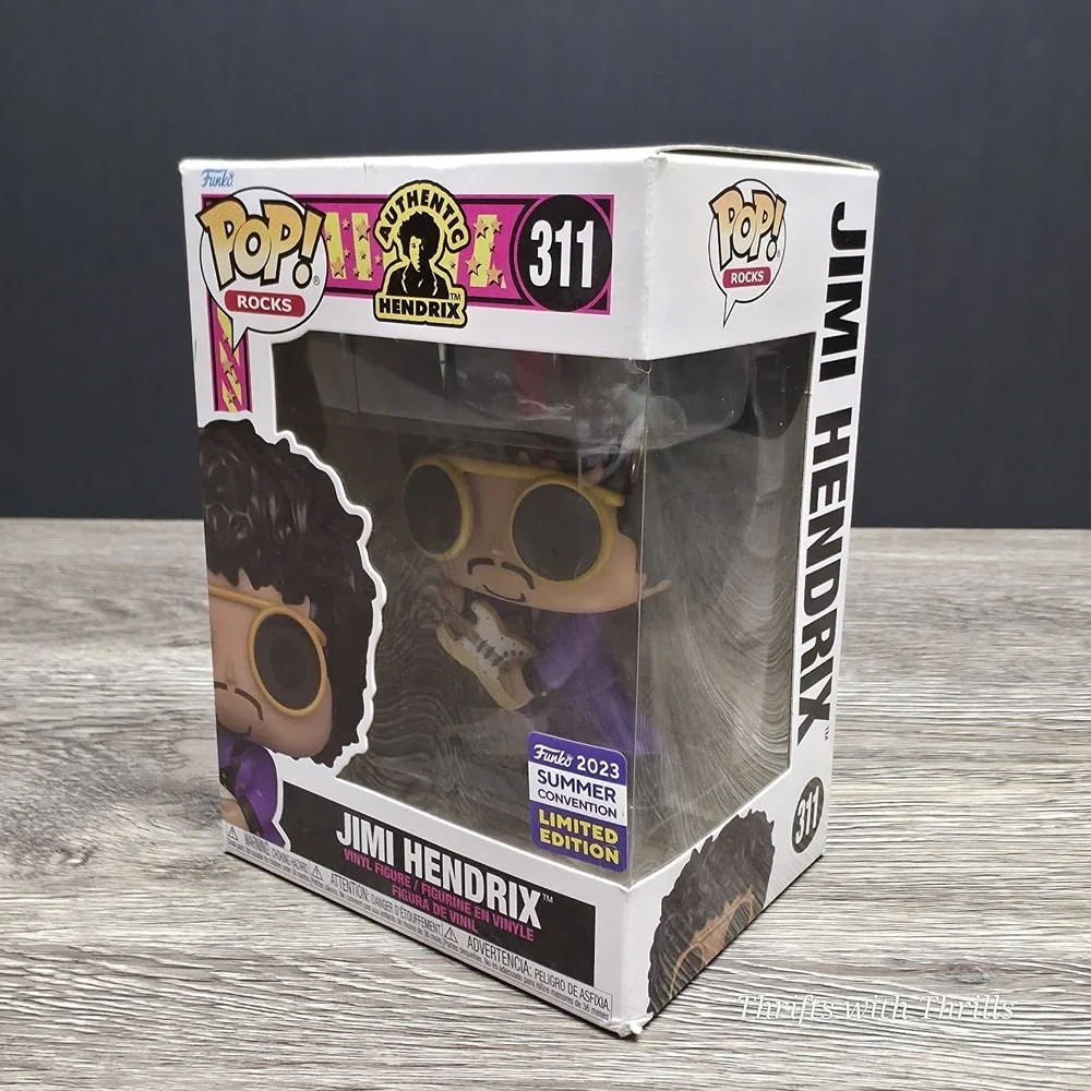 Funko Pop! Vinyl: Jimi Hendrix -‎ #311 Limited Edition 2023 Summer Convention